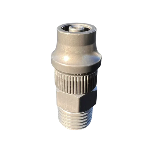 APEX DESIGNS - CRS Hose end Fitting 3/8" ID to 1/4" NPT with Cover Nut
