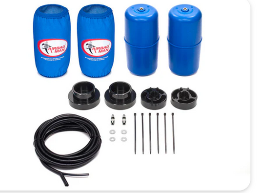 Air Suspension Helper Kit for Coil Springs High Pressure -STANDARD HEIGHT NISSAN PATROL Y62 Apr.10-24